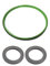 ADARPA Goma Thermomix TM31 + 1 Junta Repuesto para Cuchillas Thermomix TM31 y TM21 | Goma Verde Tapa Thermomix TM31 | Accesorios Thermomix | Recambios Thermomix