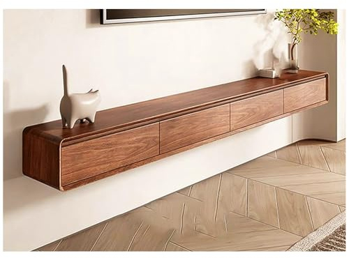 Console en verre pour couloir, étagère fine derrière le canapé, entrée en marbre, meuble TV flottant moderne et minimaliste, support mural pour divertissement avec tiroir de rangement et por