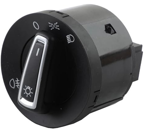 Autoscheinwerferschalter Scheinwerfer Nebel Lampe Schalter Knopf 5G0941431AJ Für Seat Ibiza Leon Toledo Ateca für VW für Tiguan ersetzen