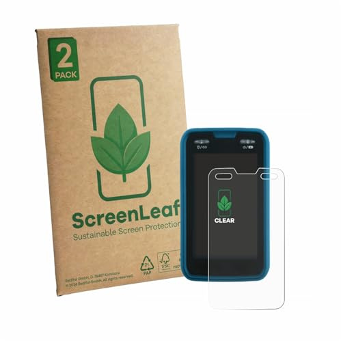 ScreenLeaf 2 Stück Schutzfolie für Softing IT Networks LinkXpert M3 [nachhaltiger Displayschutz, Folie, transparent, kratzfest]