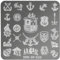 99nails Stamping Plate Square - Pirates