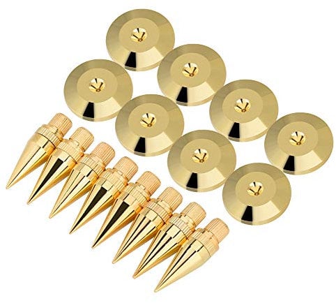 Zerone - 8 pairs of speaker stands, subwoofer, speaker, audio amplifier, turntable