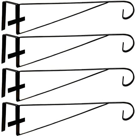Hanging Basket Brackets for Wooden Fence Panels (Pack of 4)