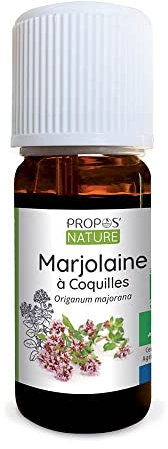 Huile essentielle de Marjolaine à Coquilles Bio - Origanum majorana flower oil - 100% pure et naturelle - 10ml - PROPOS'NATURE
