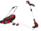 Einhell Tondeuse à gazon sans fil GE-CM 18/30 Li Kit Power X-Change (18 V, Largeur de coupe 30 cm, Surface conseillée 150 m²) avec Batterie 3,0 Ah et Chargeur + Coupe-bordures sans fil GE-CT 18 Li