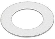 DIN 988 - Disco de pasaporte (100 unidades, acero pulido), d=17mm/D=24mm/H=1mm, 1