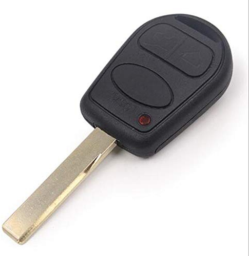 Riloer Car Key Shell, 3 Button Remote Smart Key Case for Land Rover Range Rover