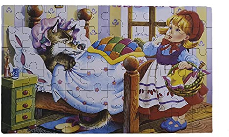 BP - Rotkäppchen und der Wolf Puzzle, Mehrfarbig (1947-3)
