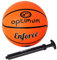 OPTIMUM Street Basketball – Robustes Koreanisches Gummi mit wetterfestem Grip für vielseitiges Spiel drinnen und draußen – Größen 7 und Mini für alle Altersgruppen.