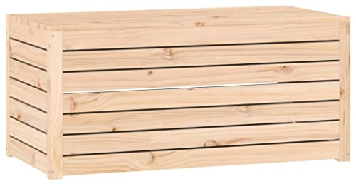 vidaXL Gartenbox 101x50,5x46,5 cm Massivholz Kiefer