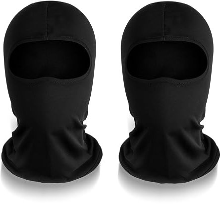 Molain 2 Stück Skimaske Sturmhaube Vollgesichtsmaske Für Männer Und Frauen Verstellbare Gamaschenmaske Winter Winddicht Sturmhaube Sonnenschutz Atmungsaktiv Gesichtsbedeckung Mehrfarbig