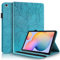 Succtopy Coque pour Samsung Galaxy Tab S6 Lite 10.4 Pouces 2024/2022/2020 Housse de Protection avec Porte-Pencil, Étui à Rabat avec Support Fonction pour Tablette Galaxy Tab S6 Lite Bleu