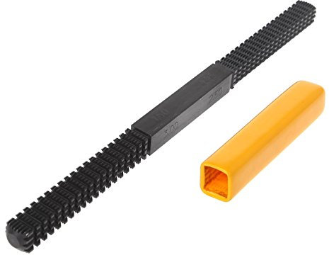 BOROCO Lima di riparazione filettata esterna, 0,75 – 3,0 mm, pendenza metrica in acciaio, ossidazione nera per filettatura sinistra e destra