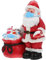 IMIKEYA 2St Weihnachtsschmuck büro Dekoration Office Decoration weihnachtsmann mit Masken Christbaumschmuck Weihnachtsdekorationen entzückende Weihnachtsdekoration Mikrolandschaftsdekor