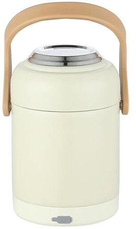 Electric Lunch Box, Hot Food Bento Boxes, 1.9L Portable Thermal Bento Box, Stainless Steel Food Heating Warmer Container, USB Electric Heated Lunch Box Heater, for Car/Truck/Home