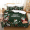 Noël 3D Imprimé Motif de casse-noisette Housse De Couette Pour Adultes Et Enfants Housses De Couettes Parure De Lit E Avec Fermeture À Glissière Microfibr Avec Taies 3 Pièces Single（140x200cm）