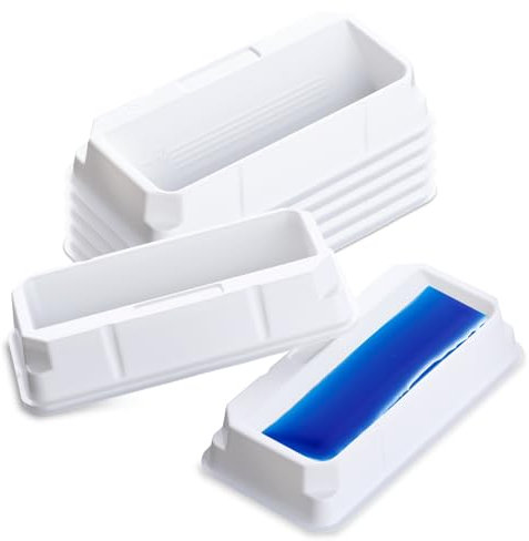 Depósito de reactivos de 25 ml, tanque de reactivo estéril envuelto individualmente, picosegundo, un canal, recipientes de solución blanca, sin ARNasa/ADNasa y seguro para pirógenos, paquete de 20