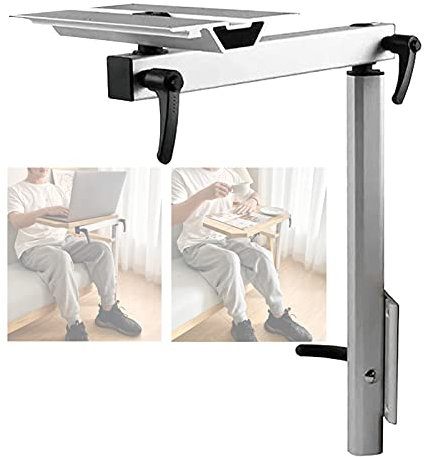 KJZQXYX Support de Base de Table pour Camping-Car réglable en Hauteur, Pied de Table Amovible, Accessoires pour Camping-Car, Alliage d'aluminium détachable