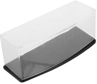 Cabilock Transparente Kunststoff Vitrine Mit Figuren Organizer Für Modellautos Puppen Und Actionfiguren Heimbüro Ausstellungsdisplay