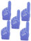 Parliky Cheerleading Supplies Schaumstofffinger Für Sport Party Favors Streich Kit 5 Stück