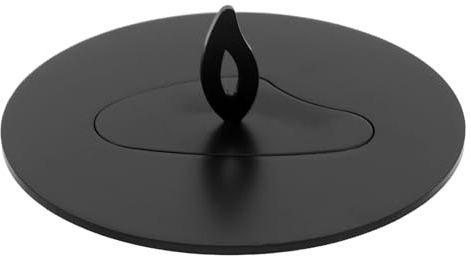 Toyvian Stainless Steel Candle Dust Cover for Scented Jar Candles round Heat Diffuser Topper with Secure Barrier and Swiftly Extinguishing Flame Feature Elegant and Modern Design