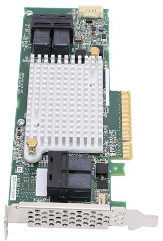 Omquot Scheda Controller SAS ASR 81605ZQ per Trasferimento Dati Ad Alta velocità con Cache da 1 GB e 16, Ideale per Server Aziendali