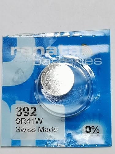 Renata / Swatch Group - Knopfzelle Silberoxid 392 RENATA 1.55V 45mAh - Blister(s) x 1