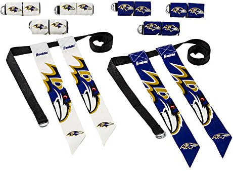 Franklin Sports Flagge Fußball-Set NFL Baltimore Ravens, Teamspezifisch, Einheitsgröße