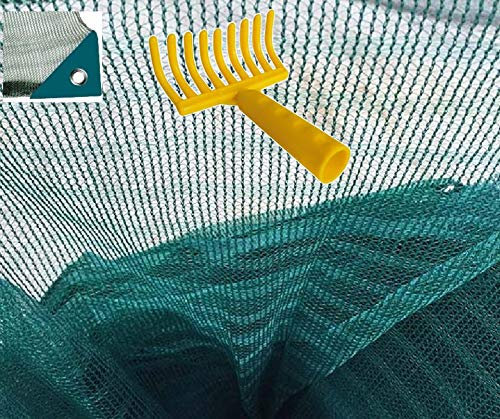 Stars Abdeckplane für Oliven, Schwer, ohne Schlitz, verstärkte Ecke, 4 x 8 m, Rechen gratis