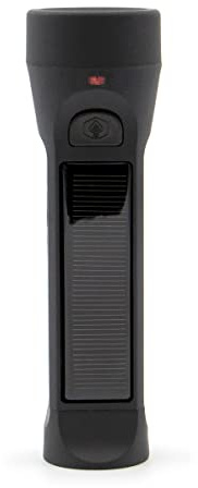 Hybrid Light Journey 300 Lampe torche solaire LED étanche avec chargeur de téléphone USB Noir