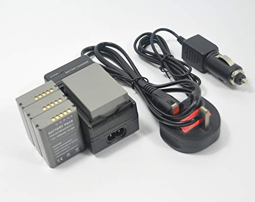 4x BLN-1 Battery+Charger AC/DC Single for Olympus BLN1 BCN-1 BCN1 OM-D PEN F E-M5 EM5 Mark II E-M1 EM1 E-P5 EP5 Camera