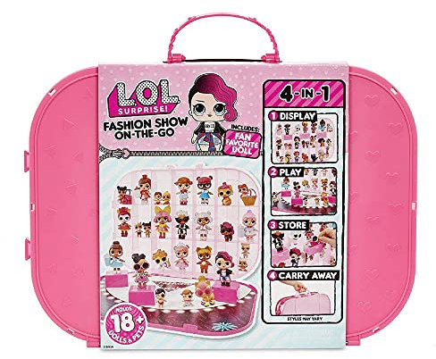 L.O.L. Surprise! Aufbewahrungs- und Spielset für unterwegs, Hellrosa