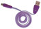 CMP IBERICA Câble de charge micro USB plat et lumineux Blanc