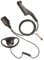 D Shape Earpiece for MOTOROLA DP3400, DP3600, DP3401, DP3601, DP4400, DP4401 DP4600, DP4601, DP4800, DP4801 Multi Pin Radio with PTT Microphone.