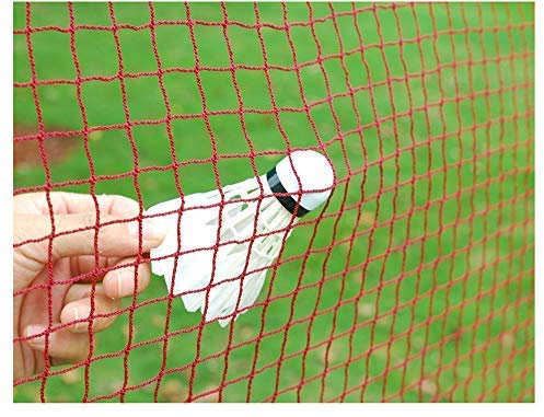 Badminton Netz Tragbares Volleyball- Net Tennis- Netz Polypropylen Badminton-Wettkampfnetz Faltbares Federballnetz Outdoor Trainingsnetz 610 * 76cm Weißer Rand