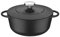 Tramontina Black Enamelled Cast Iron Casserole Dish | 28 cm (6 litre) | Indoor & Outdoor Use