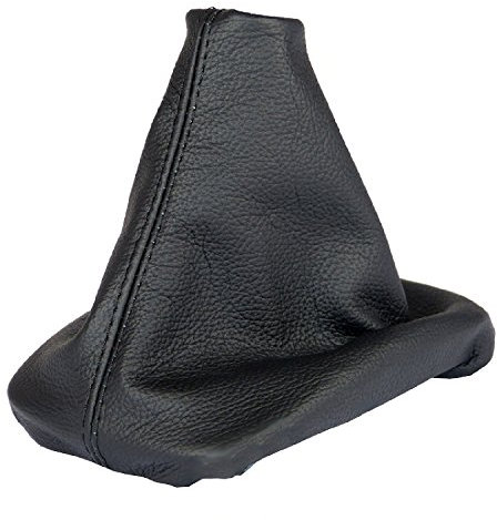 L & P Car Design L&P A241 Schaltmanschette Schaltsack kompatibel mit A6 C5 100% Echtleder Leder Schwarz