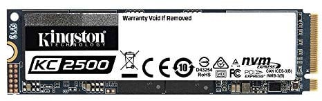 Kingston KC2500 NVMe PCIe SSD -SKC2500M8/500G M.2 2280