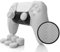 Foamy Lizard SensePro PS5-Controller-Hülle, Dock-kompatibel, weiche, flache Anti-Rutsch-Silikon-Gel-Griffabdeckung für Playstation 5 Dualsense, Gummi-Schutz plus 8 erhöhte Daumengriffkappen (PS5 weiß)