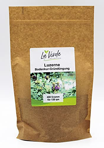 Erba medica 400 grammi semi trattamento del suolo viola