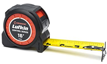 Crescent Lufkin 1-3/16 x 16' Command Control Series Yellow Clad Tape Measure - L1016C-02