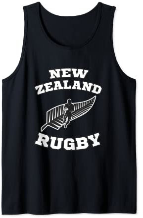 Neuseeland Flagge Kiwis Rugby Team Tank Top