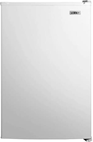 Summit Appliance FS605 22 Wide All-Freezer, White; 5.04 cu.ft Capacity, Manual Defrost, Dial Thermostat, Leveling Legs, 2 Interior Shelves with Built-in Cooling Coils, 3 Door Shelves