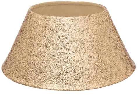 Feeric Lights et Christmas Weihnachtsbaumständer, Goldfarbene Pailletten, Durchmesser 56 cm