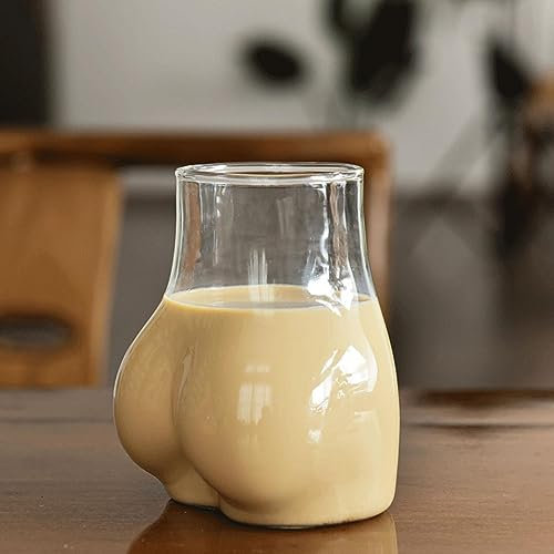 Taza Divertida de Nalgas, Culo Jarra, Taza De Café Divertido De Cerveza En Forma De Extremo Vasos, Taza De Cerveza De Vidrio, Tazas De Café De Cerámica 3D, Taza De Agua Té De Fantasía Para Adultos
