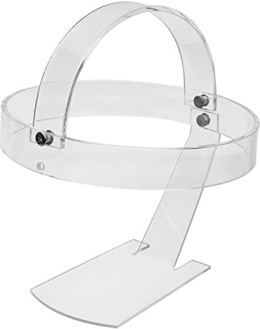 Ciieeo bike display rack display stand Acrylic coat rack desktop Bench barbell rack wig round hat transparent frame bottle cap headlamp Acrylic stand transparent cap baseball cap