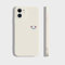Custodia Morbida in Silicone Compatibile con iPhone XR Cover,Bianco