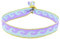 Selfmade Jewelry - Statement Festival Armband Stoff Armband Damen Stoffarmbänder in Pink für Festival Outfit Damen (HAPPINESS (Pink-Orange-Grün)) (Welle (Blau-Lila))