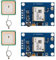 APKLVSR GPS Modul,GPS GPS6MV2 Modul mit Antennen-Flugsteuerung,Positionsmodul MWC IMU APM2 für Arduino(2 Stück)