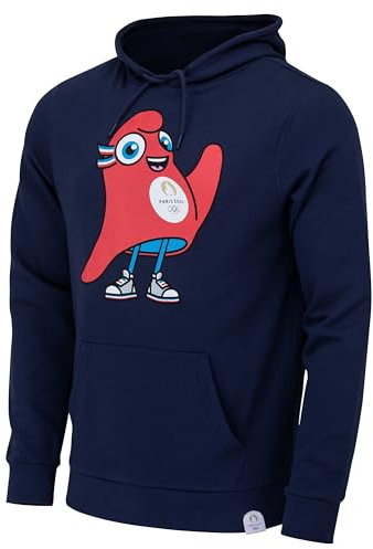 PARIS 2024 Sweat Shirt - Mascotte - JO Collection Officielle Jeux Olympiques et Paralympiques